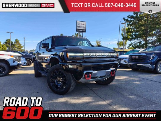 2024 GMC HUMMER EV SUV 2X 4X4 | Sport Package Black