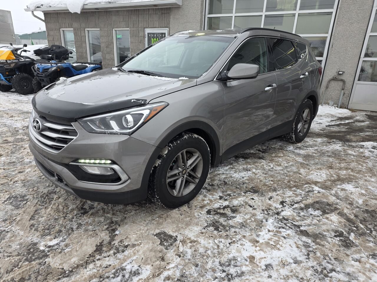 2018 Hyundai Santa Fe Sport Beige  - photo #1