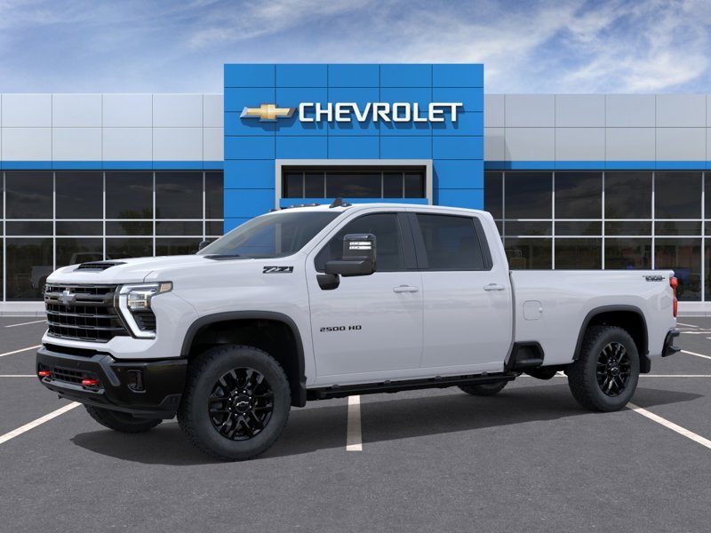 CHEVROLET Silverado 2500HD K2500 HD SILVERADO CREW CAB LT L/BOX DURAMAX (1LT) 2026 BLANC SOMMET Rivière-du-Loup - photo #1