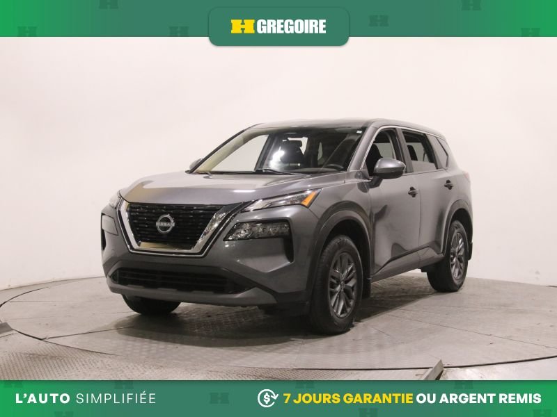 Nissan Rogue S AUTO A/C GR ELECT MAGS CAM RECUL BLEUTOOTH 2023 Gris