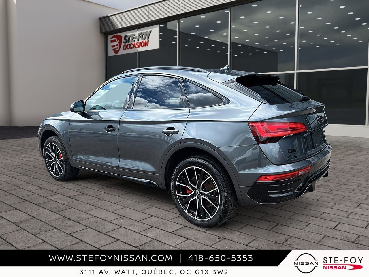 2025 Audi Q5 Sportback PROGRESSIV Grey Ste-Foy - photo #3