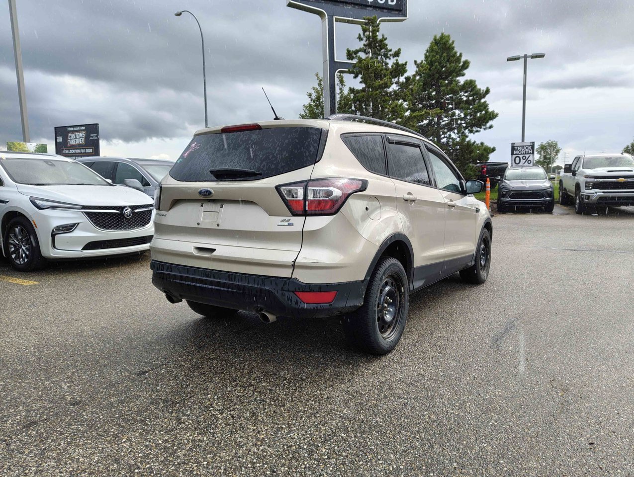 2017 Ford Escape 4WD 4dr SE White Sherwood Park - photo #5
