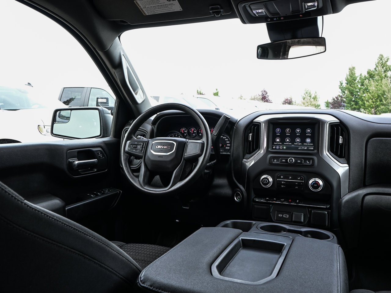 2024 GMC Sierra 1500 4WD Crew Cab 147 Pro Grey Sherwood Park - photo #28