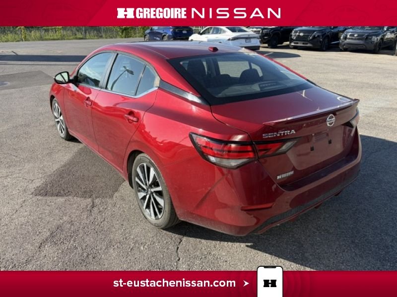 2022 Nissan Sentra Red Saint-Eustache - photo #8