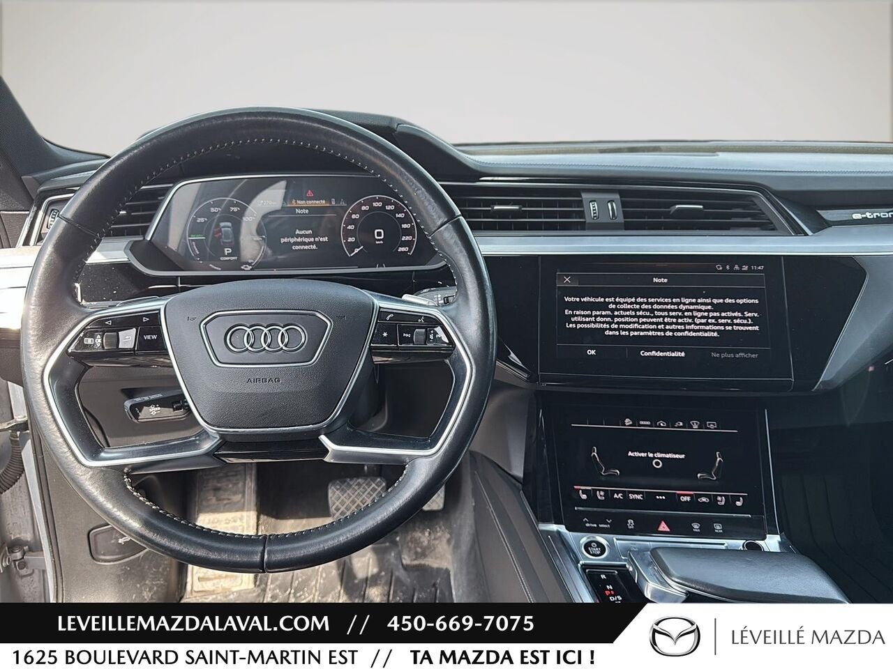 Audi e-tron SP SPORTBACK Technik quattro 2021 Argent Laval - photo #11