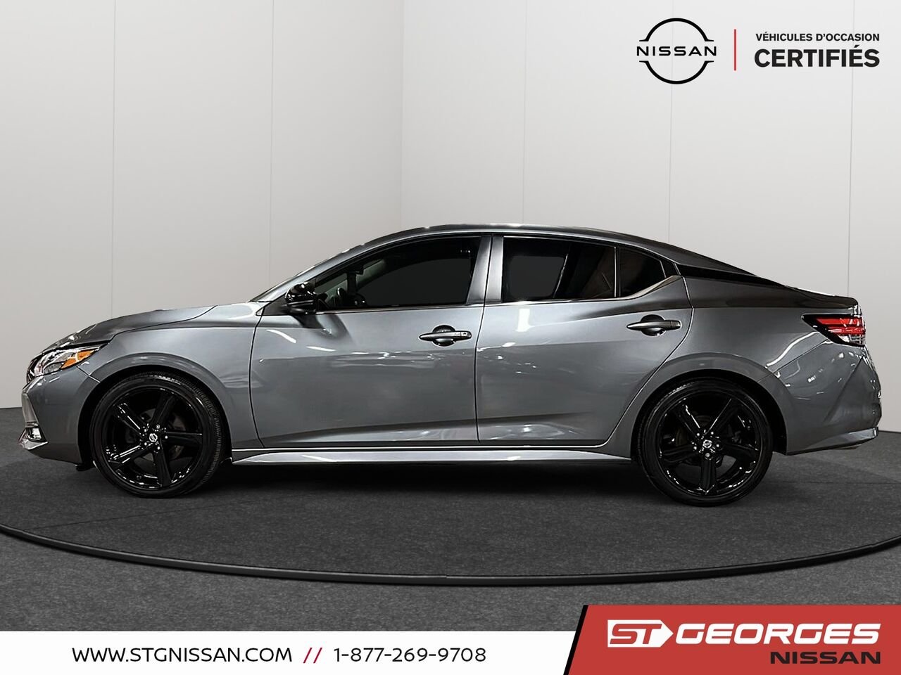 Nissan Sentra 2021 Gris Saint-Georges - photo #4