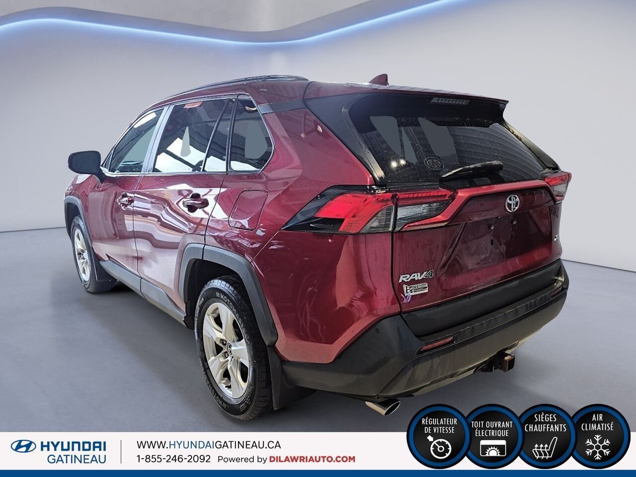 2020 Toyota RAV4 Red Gatineau - photo #3