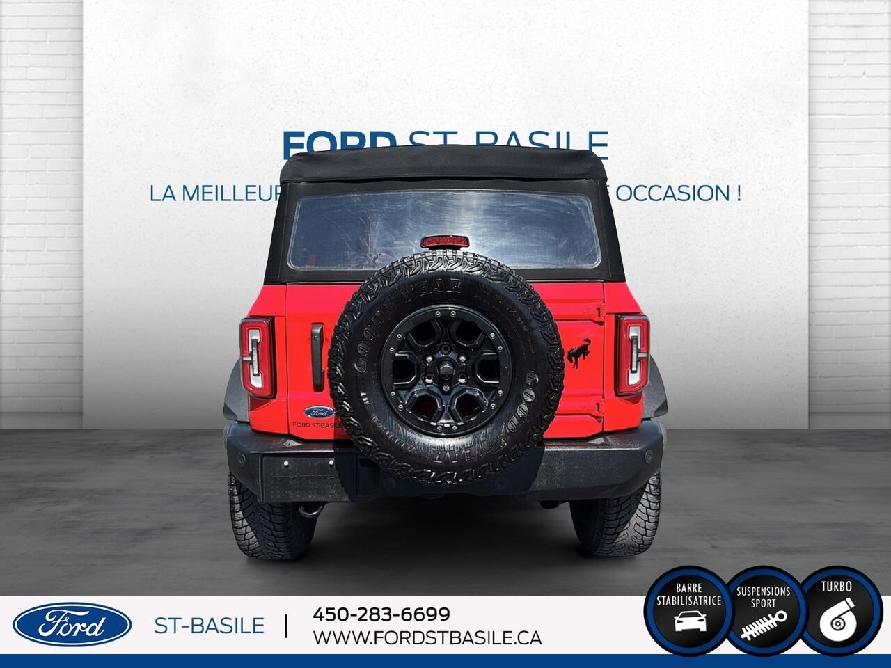 Ford Bronco 2023 Rouge Saint-Basile-le-Grand - photo #6