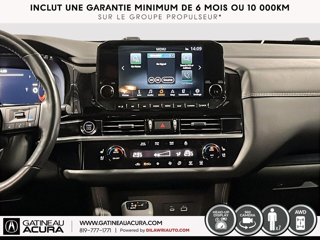 Nissan Pathfinder Platinum 4WD 2023 Blanc Ottawa & Gatineau - photo #29
