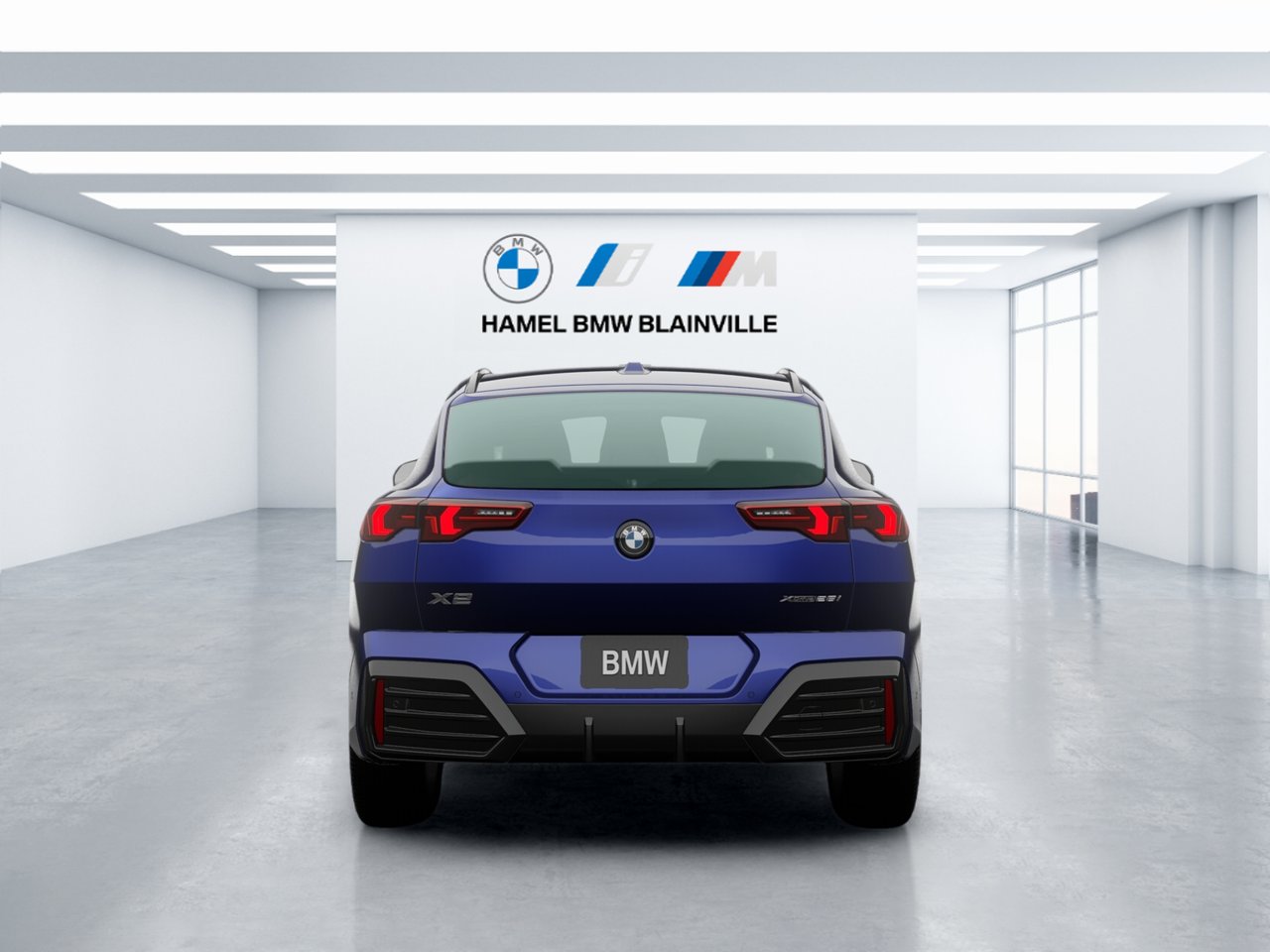 2026 BMW X2 xDrive28i Frozen Portimao Blue Metallic Blainville - photo #4