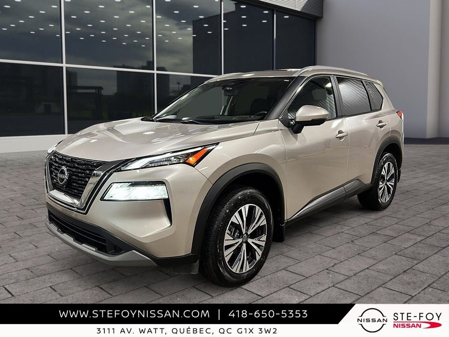 2023 Nissan Rogue SV TI SV TRACTION INTEGRALE TOIT OUVRANT SIEGES CHAUFFANTS, CARPLAY, CAMERA DE RECUL, VOLANT CHAUFFANT Silver
