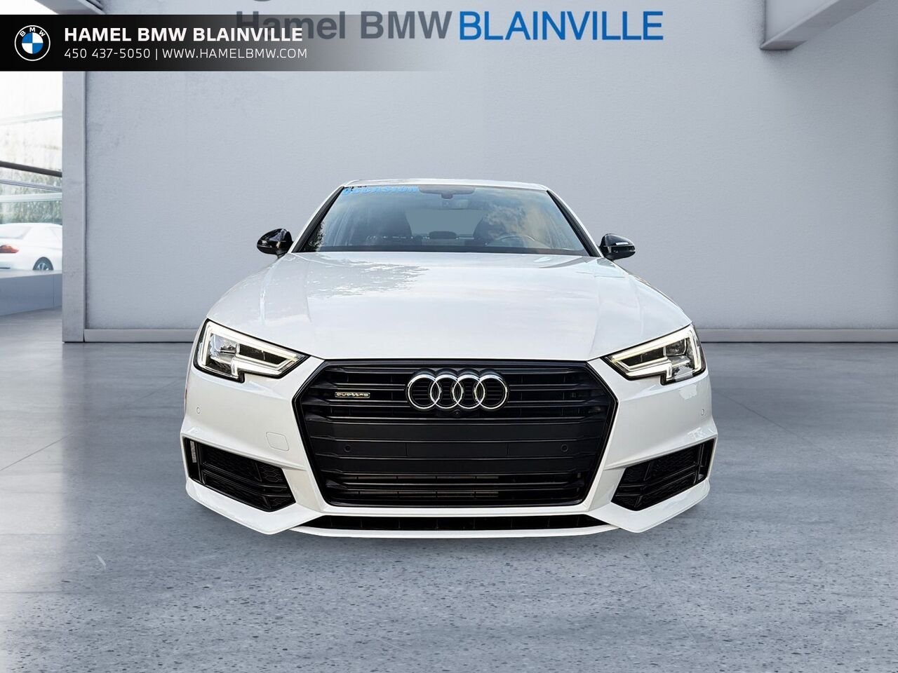 Audi berline A4 Progressiv 2.0 TFSI quattro S tronic 2018 Blanc Blainville - photo #1