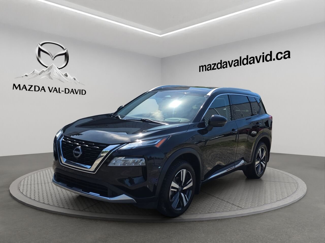 2023 Nissan Rogue Platine TI, Sièges en cuir, Navigation, toit ouvrant panoramique, détecteur d'angles morts Black Val-David - photo #0
