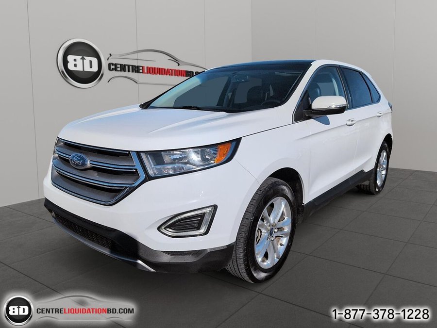 2017 Ford Edge SEL AWD White