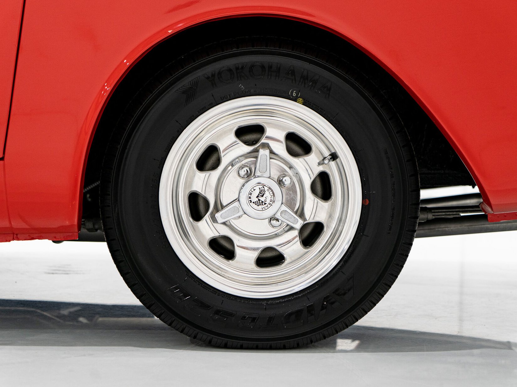 Sunbeam Tiger Unrestored with single repaint **PRIX EN USD** 1967 Rouge Montréal - photo #45