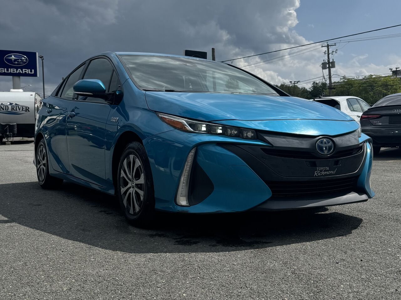 Toyota Prius Prime 2020 Bleu Granby - photo #8