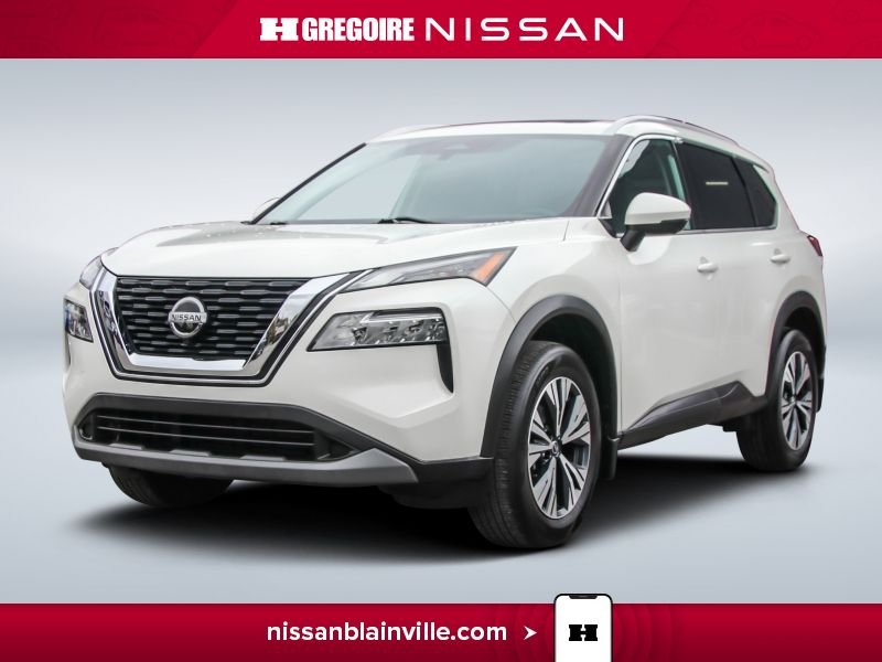 2021 Nissan Rogue White Laval - photo #2
