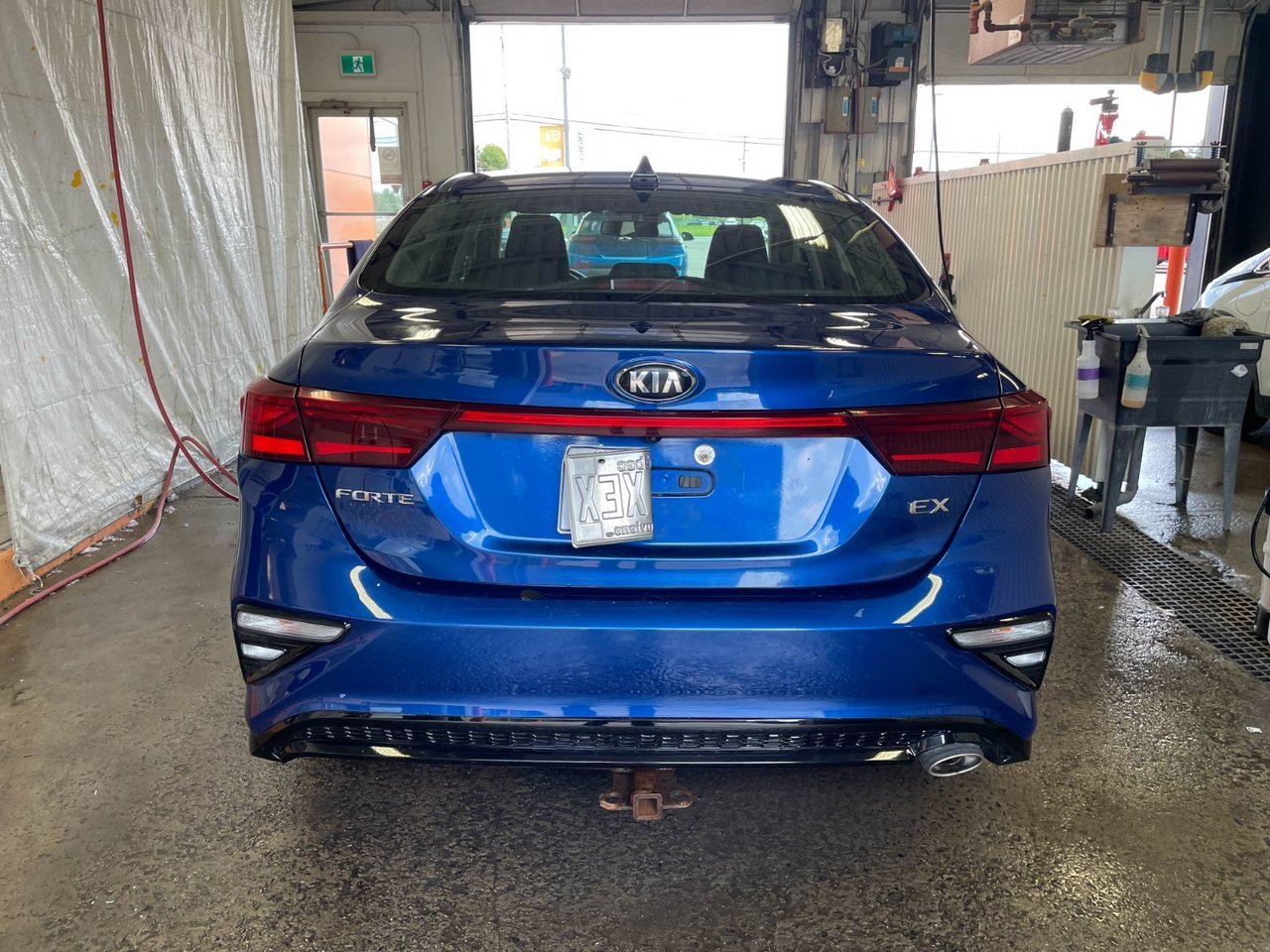Kia Forte EX AUTO *SIÈGES / VOLANT CHAUFF* ALERTES CARPLAY 2019 Bleu Saint-Jérôme - photo #5