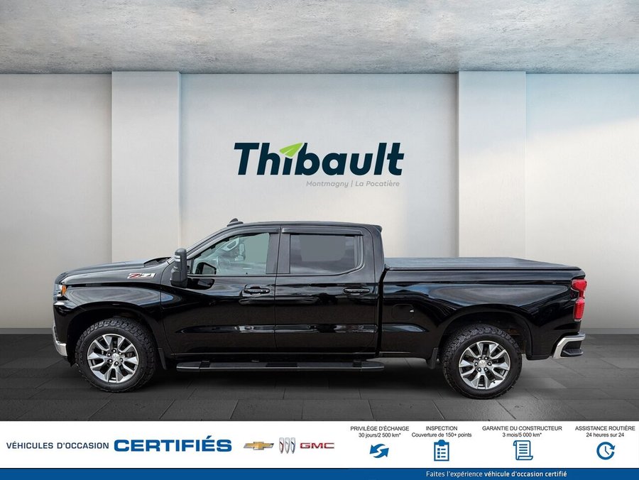 2021 CHEVROLET SILVERADO 1500 LT cabine multiplace 4RM 157 po Black