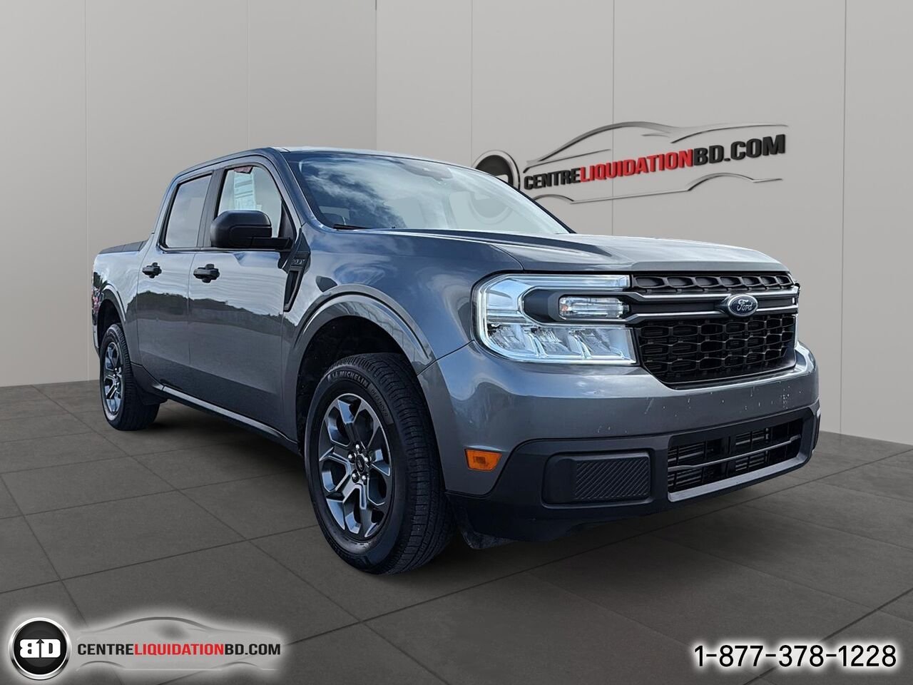 2022 Ford Maverick XLT TI SuperCrew | BD0413 Grey Granby - photo #2