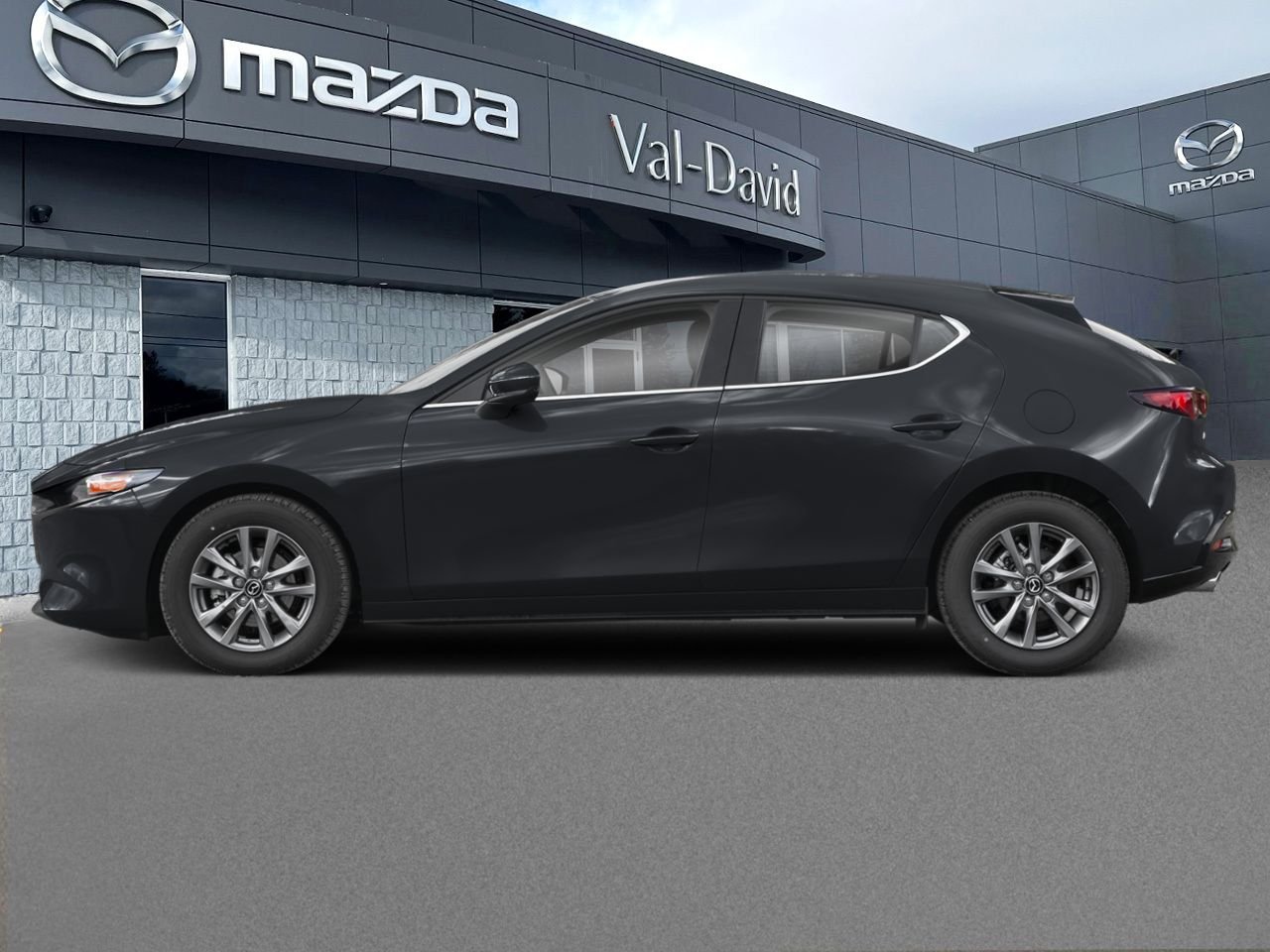 2026 Mazda Mazda3 Sport GS TI i-ACTIV BA Jet Black Mica Val-David - photo #1