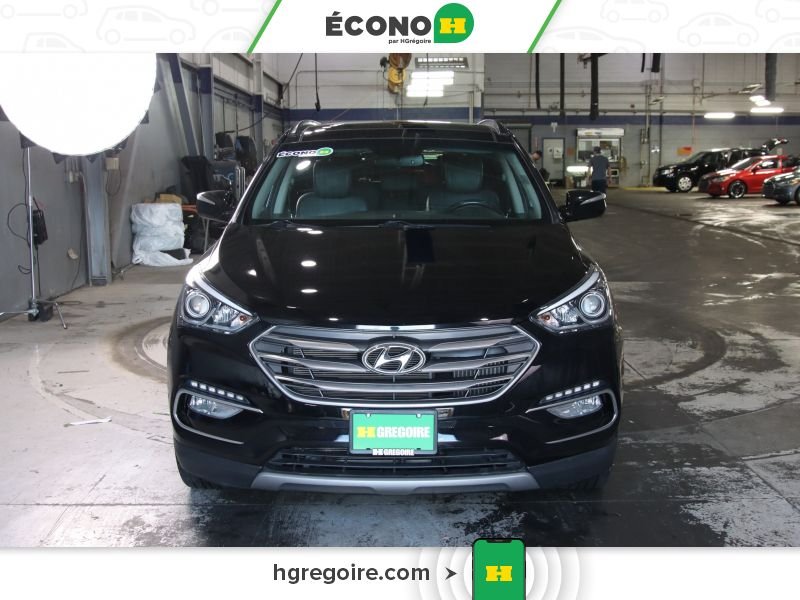 Hyundai Santa Fe 821072 | Limited AWD CUIR TOIT BLUETOOTH CAMÉRA MAGS 2017 Noir Laval - photo #0