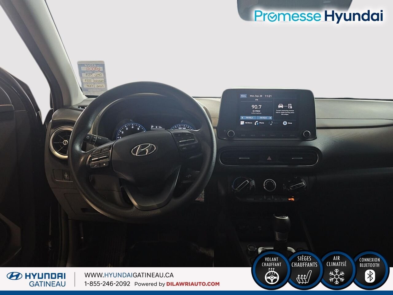 2023 Hyundai Kona 2.0L Essential *** awd , sieges chauffant , certifier *** Black Ottawa & Gatineau - photo #9