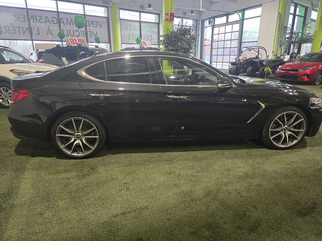 2019 Genesis G70 Black  - photo #6