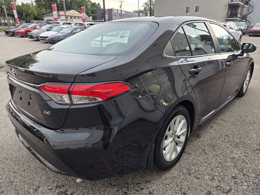 Toyota COROLLA LE (AMÉLIORÉ) 2020 2020 Noir