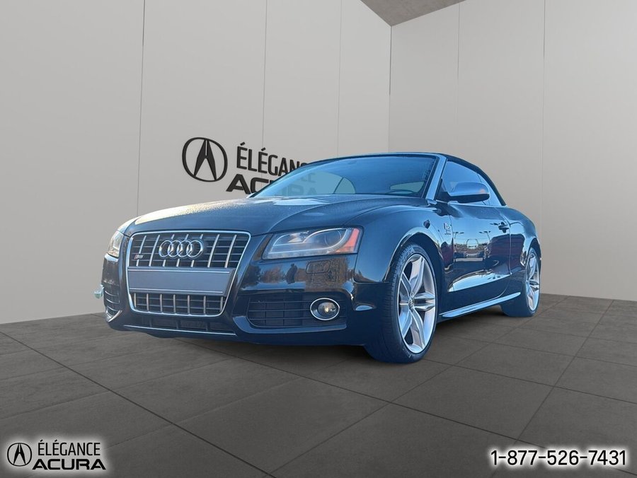 2010 Audi S5 Cabriolet automatique Premium 2 portes Black