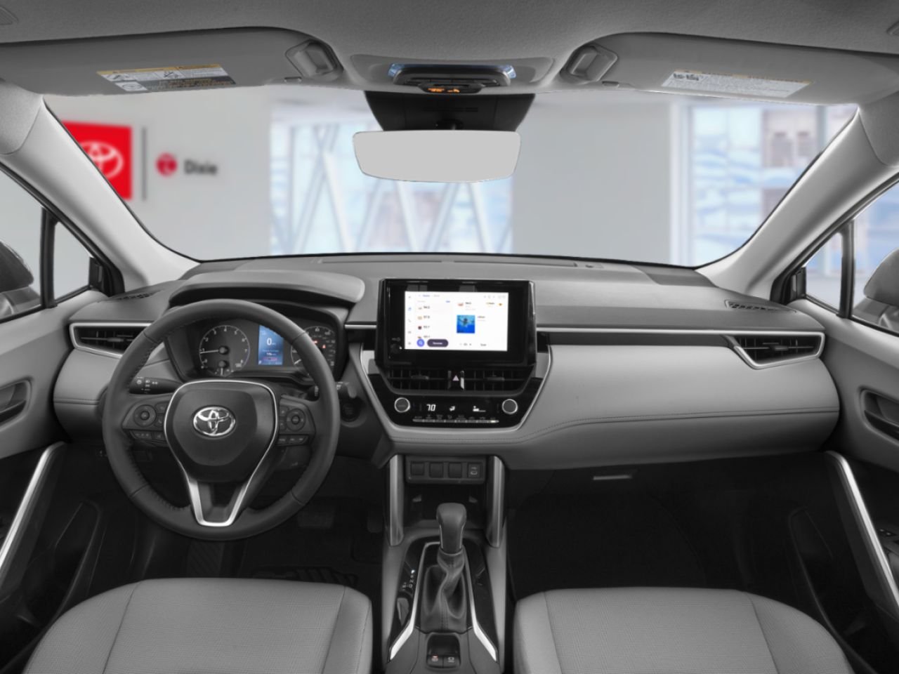 2024 Toyota Corolla Cross LE PREMIUM AWD / CLEAN CARFAX / HEATD SEATS / MOONROOF / ALLOY WHEELS / CARPLAY AND ANDROID AUTO Black Mississauga - photo #11