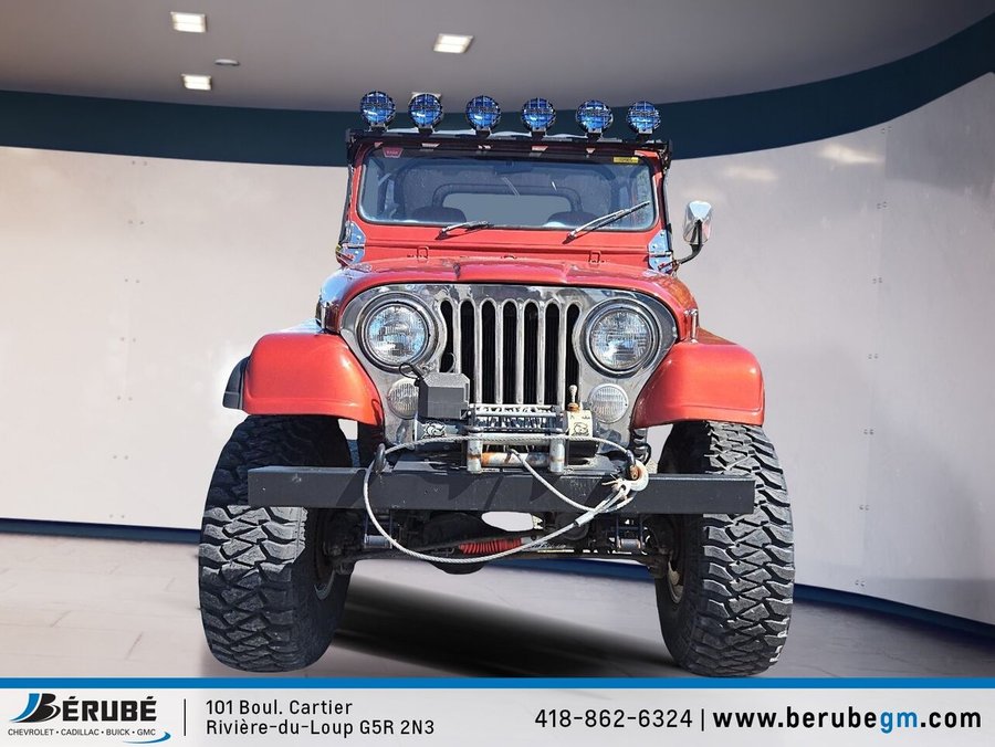 Jeep YJ 1982 1982 Rouge