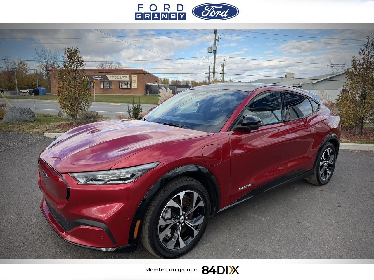 2023 Ford Mustang Mach-E Red Granby - photo #8