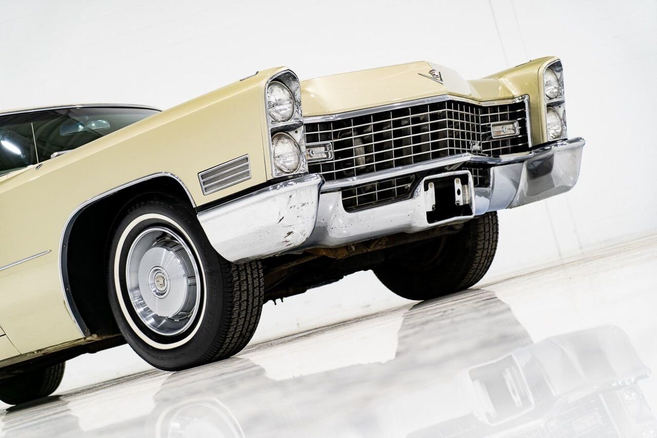 Cadillac DeVille Coupe *PRICE IN USD* Original California survivor factory A/C with only 36,992miles (59,532km) 1967 Or Montréal - photo #40