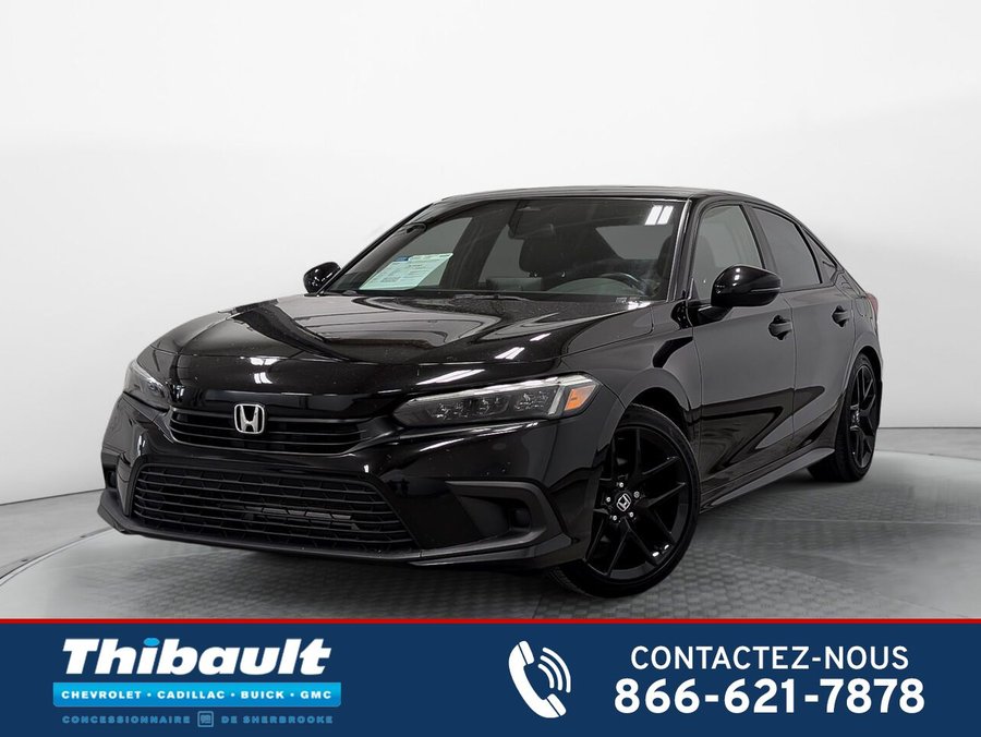 Honda CIVIC Sport Toit Ouvrant Volant Chauffant 2023 Noir