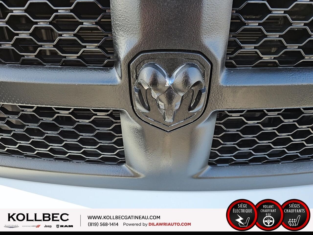 RAM 1500 SLT CrewCab 4x4 2022 Blanc Ottawa & Gatineau - photo #15