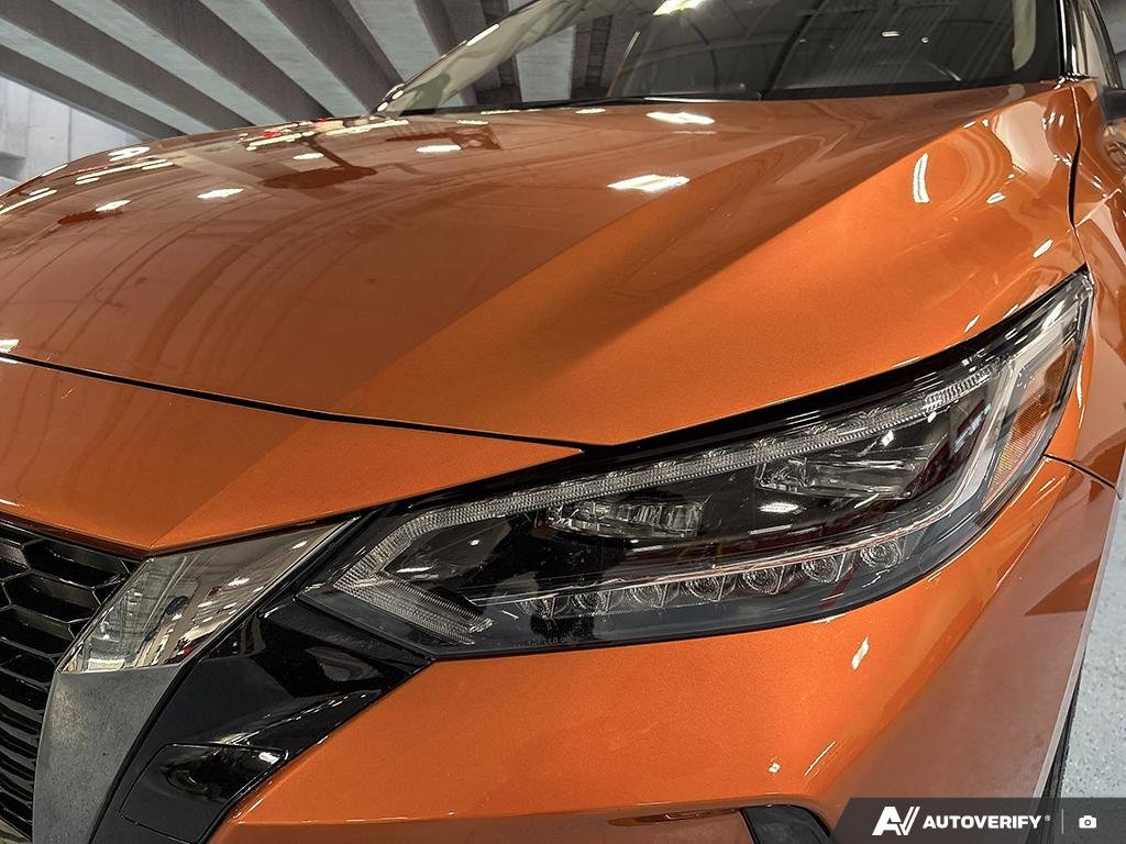 2023 Nissan Sentra 2601202A | SR CVT Orange Edmonton - photo #7