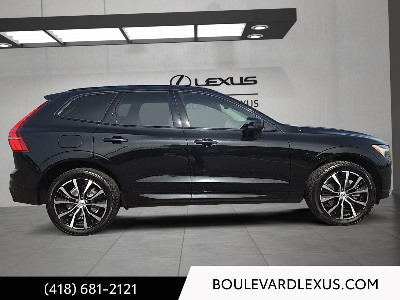 Volvo XC60 19370A | Recharge Plus Dark 2023 Noir Québec - photo #2