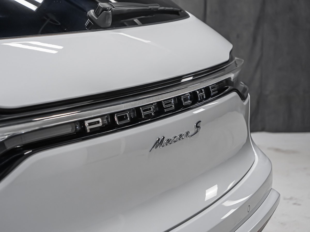 Porsche Macan S MAGS 21PO SUSP ADAPT ECHAPPEMENT CARBONE 2023 Blanc Montréal - photo #5