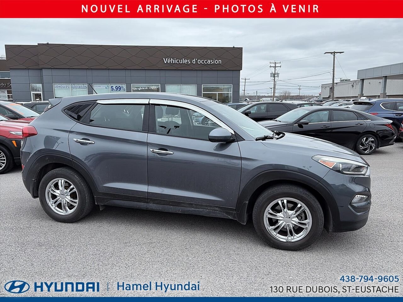 Hyundai Tucson 2018 Gris Saint-Eustache - photo #0