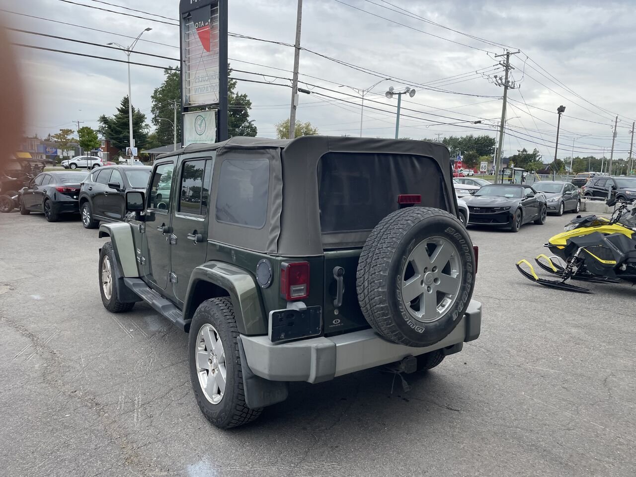 2008 Jeep Wrangler Green  - photo #10