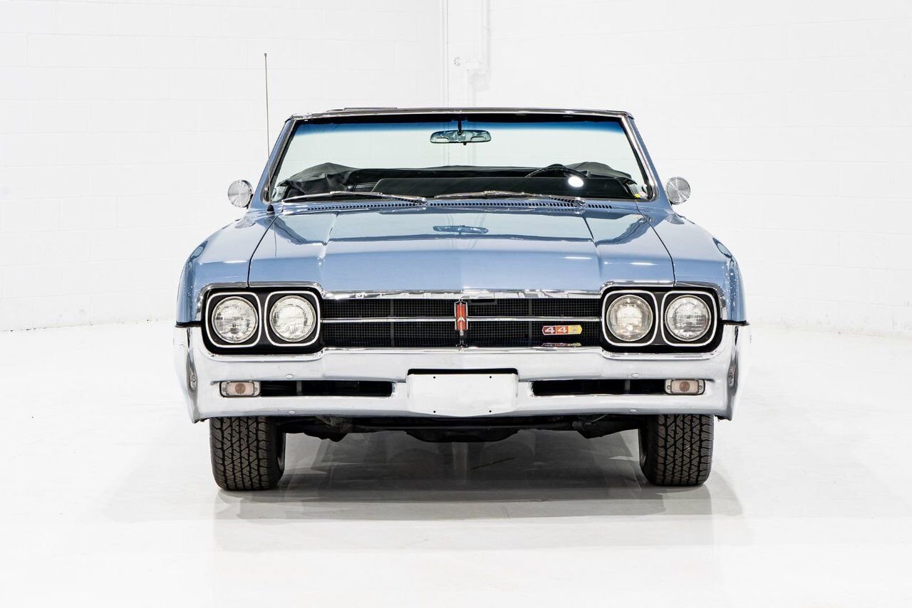 Oldsmobile 442 PRIX EN USD | Matching# 400cu.in. 4-Speed 1966 Bleu Montréal - photo #5