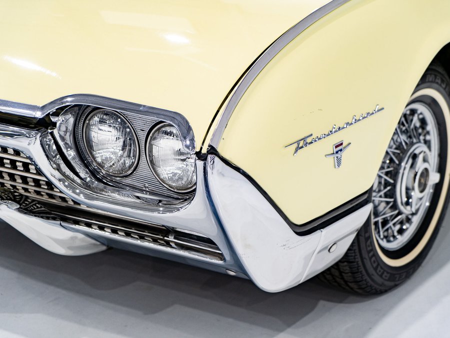 Ford Thunderbird 1962 1962 Jaune