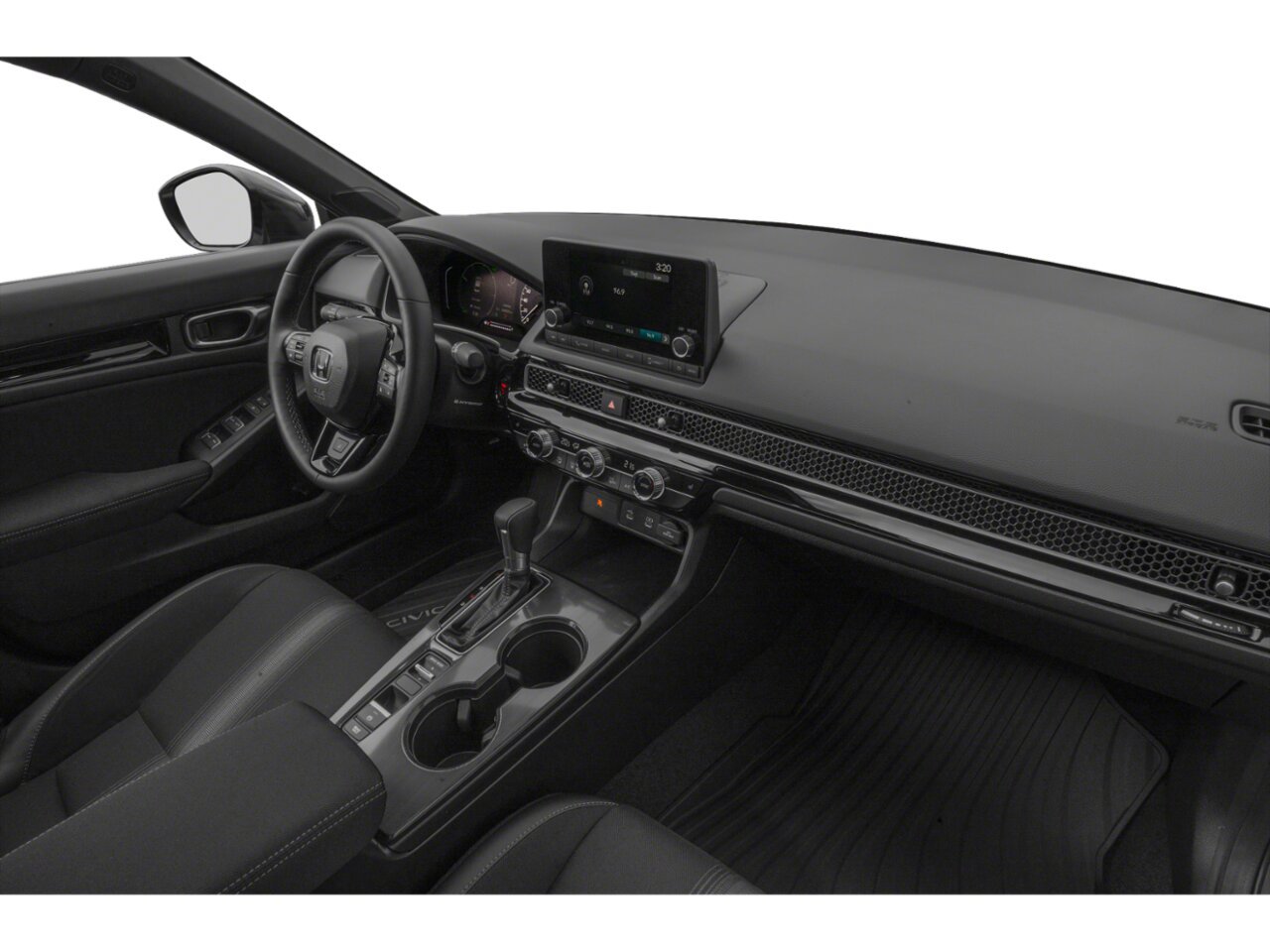 2026 Honda Civic Sedan Hybrid Crystal Black Pearl Ottawa & Gatineau - photo #11
