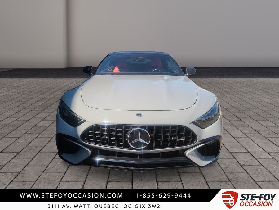 Mercedes-Benz SL SL 63 AMG ROADSTER CUIR ROUGE 2022 Gris