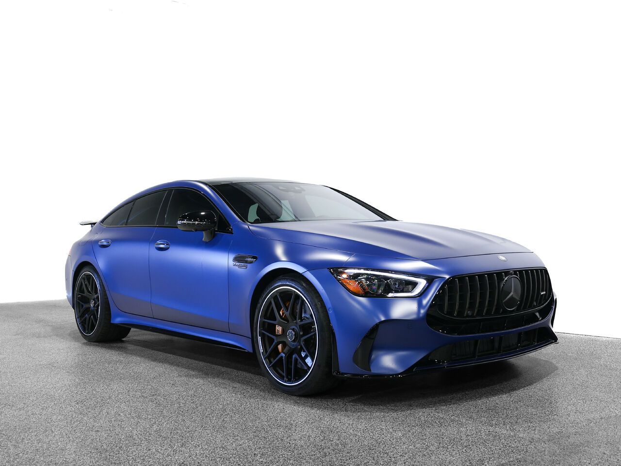 Blue 2024 Mercedes-Benz AMG GT Coupe All-Wheel Drive Automatic