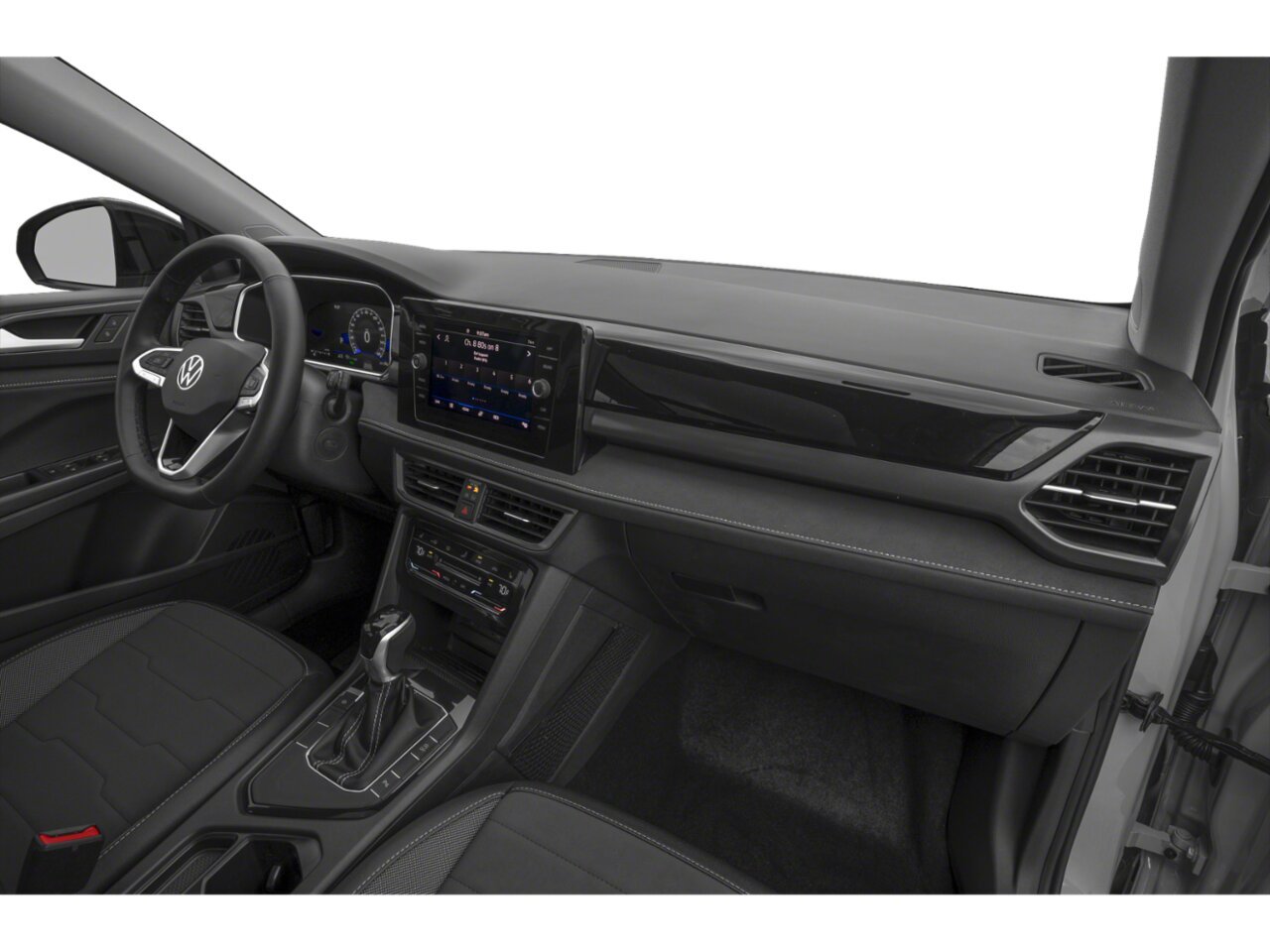 2026 Volkswagen Taos Pure White with Black Roof Rouyn-Noranda - photo #4