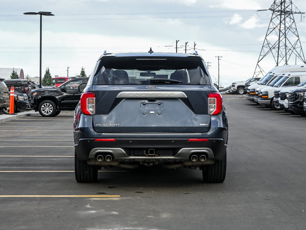 2020 Ford Explorer Platinum 4WD Blue Sherwood Park - photo #11