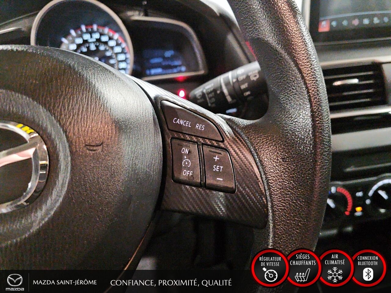 Mazda Mazda3 Sport GX | JAMAIS ACCIDENTÉ | A/C 2016 Blanc Saint-Jérôme - photo #14