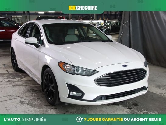 Ford Fusion SE AUTO A/C MAGS CUIR NAV CAM RECUL BLUETOOTH 2020 Blanc